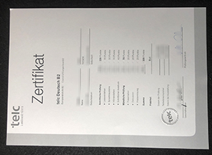 Telc Deutsch B2 Zertifikat