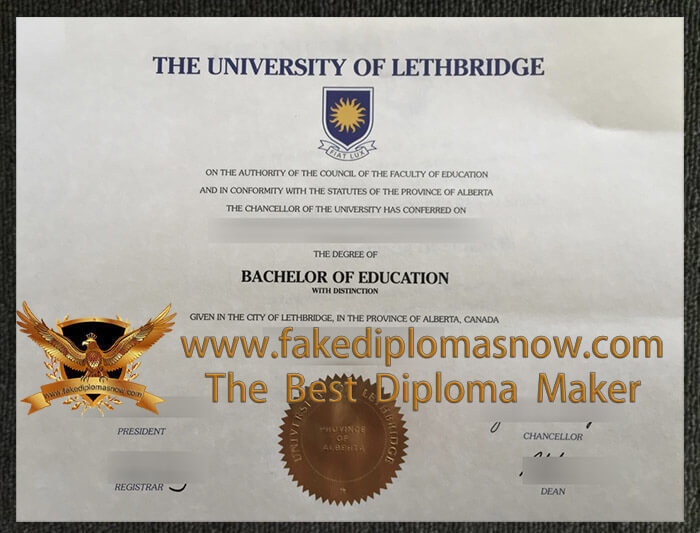 University of Lethbridge Bachelor of Education degree University of Lethbridge Bachelor of Education degree