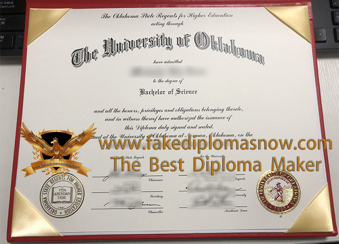 University of Oklahoma Fake Diploma