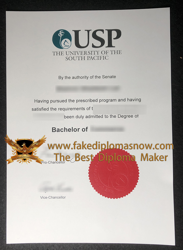 University of the South Pacific diploma