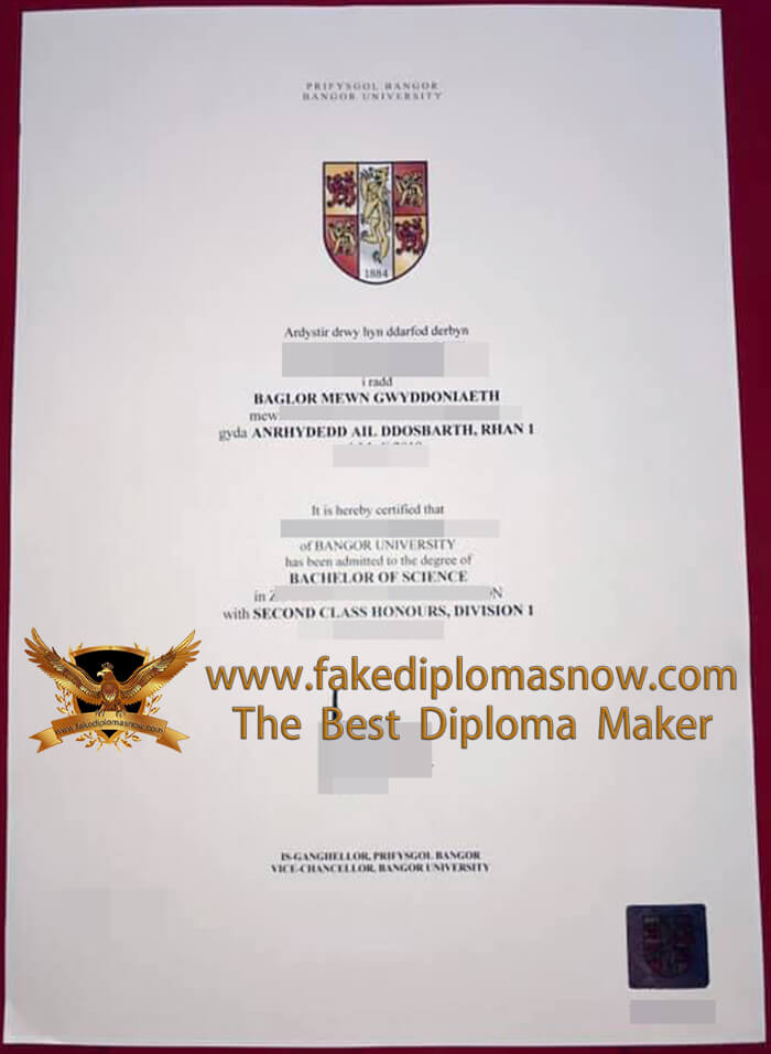 Bangor University Degree Bangor University Fake Degree