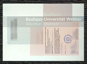 How to buy a fake Bauhaus-Universität Weimar Urkunde?