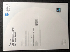 Edexcel IAL Certificate
