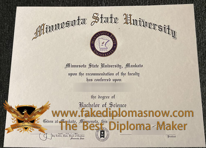 MNSU diploma certificate MNSU diploma certificate