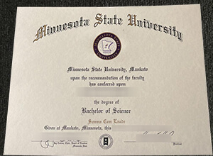 MNSU diploma