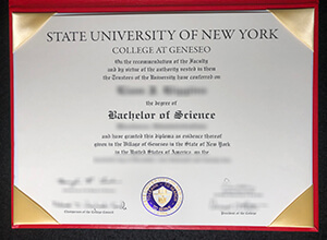 How long to get a fake SUNY Geneseo degree certificate in 2023?