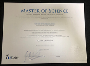 Buy a fake TU Delft Master of Science Degree in 7 Days