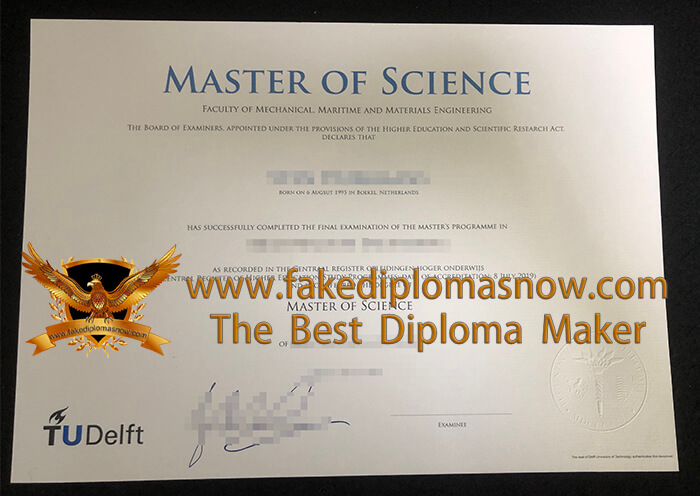 TU Delft Master of Science Degree