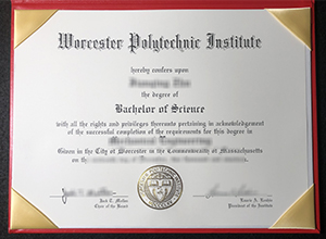 Worcester Polytechnic Institute diploma