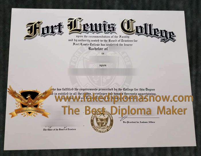 Fort Lewis College diploma
