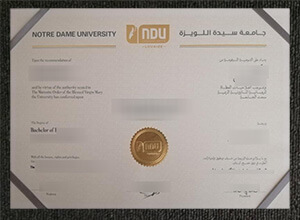 How to get a realistic Notre Dame University–Louaize diploma?