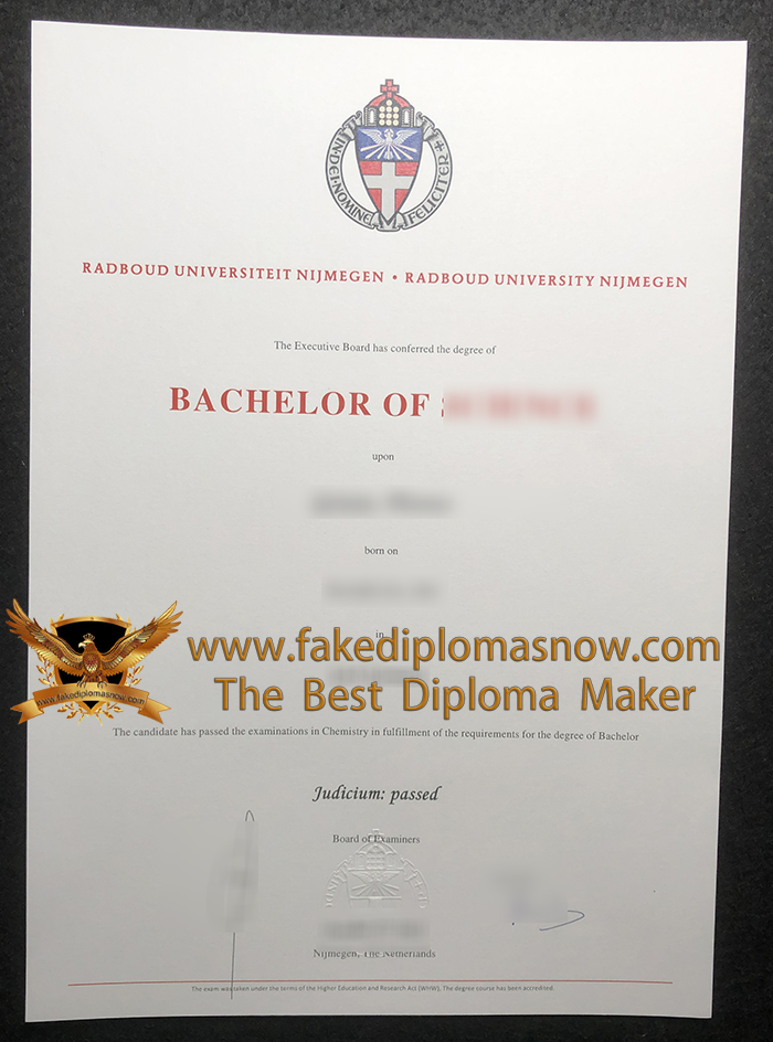 Radboud Universiteit degree Radboud Universiteit degree