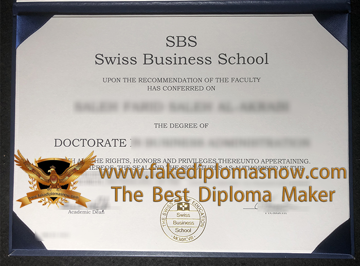 SBS Swiss Business School Degree SBS Swiss Business School Degree