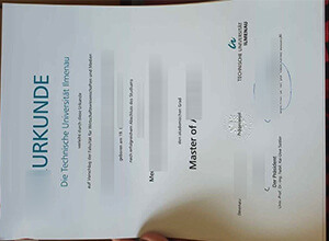 Technical University Of Ilmenau Degree Certificate