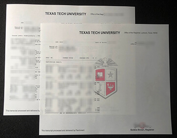 How to make a fake Texas Tech University Transcript?