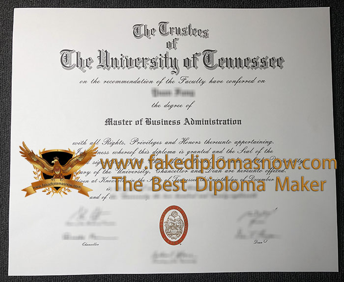 UT Knoxville diploma