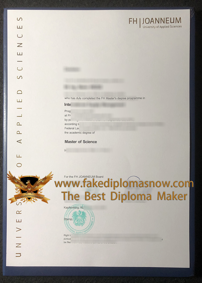 FH Joanneum diploma