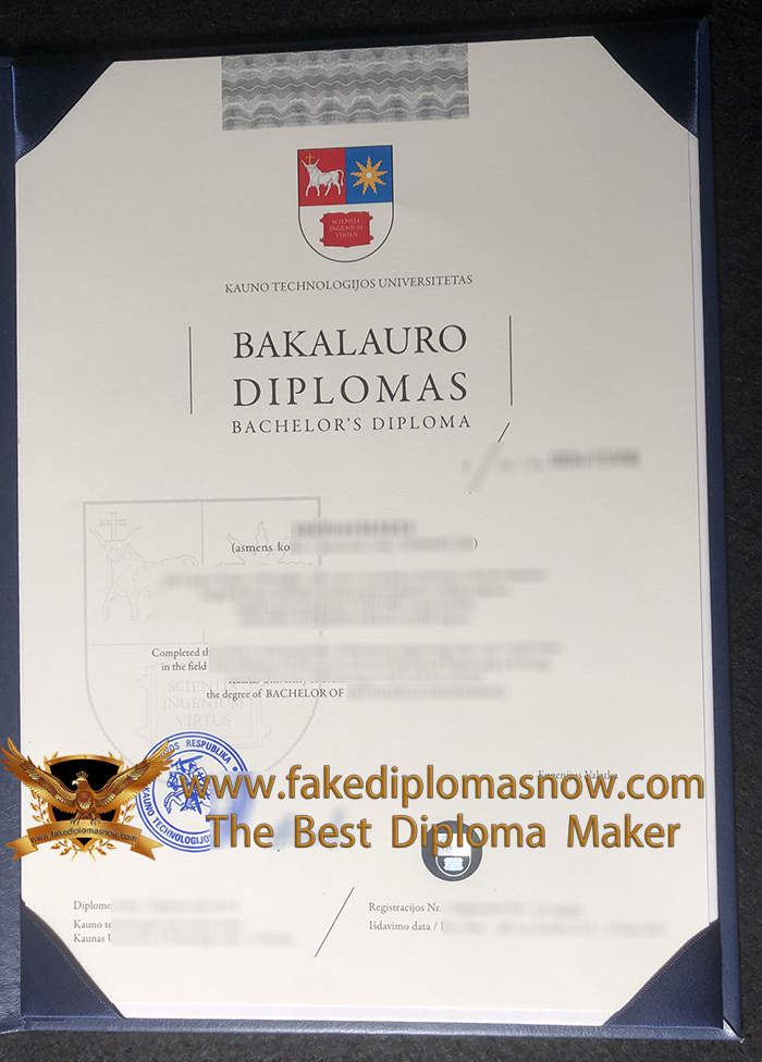 Kauno Technologijos Universitetas (KTU) Diploma