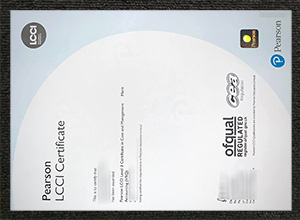 Pearson LCCI Level 3 Certificate