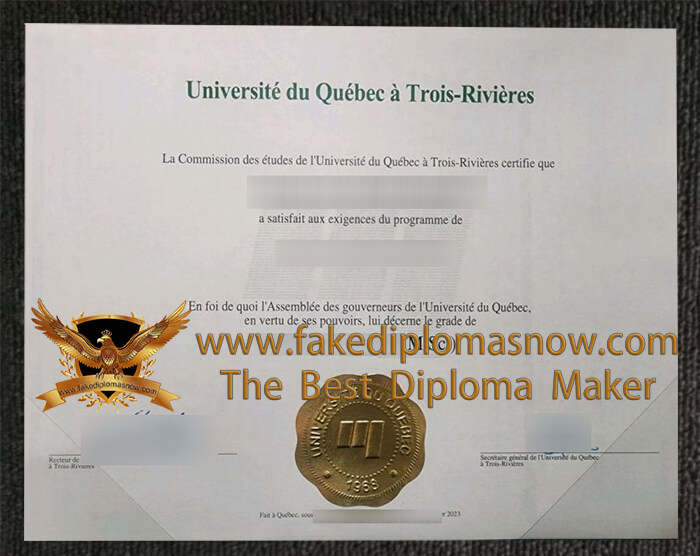 UQTR-degree, Université du Québec à Trois-Rivières diploma UQTR-degree, Université du Québec à Trois-Rivières diploma