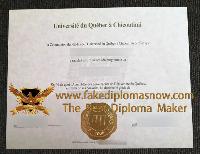 Université du Québec à Chicoutimi (UQAC) degree