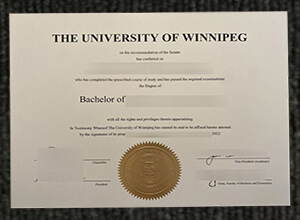 University of Winnipeg diploma, UWinnipeg degree