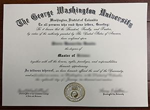 GWU degree