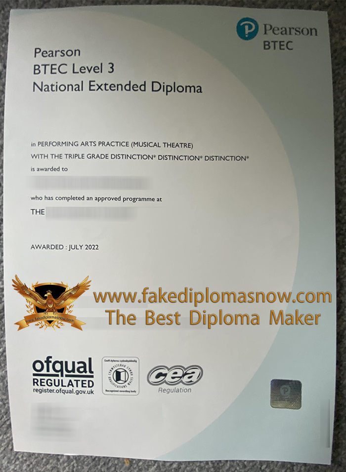 Pearson BTEC Level 3 National Extended Fake Diploma Pearson BTEC Level 3 National Extended Fake Diploma