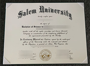 Salem University diploma