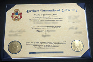 Bircham International University diploma