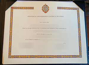 Pontifical Catholic University of Chile diploma certificate