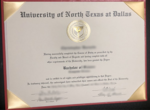 UNTD Fake diploma, Buy a University of North Texas at Dallas degree