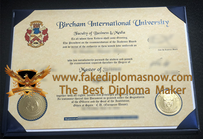  Bircham International University diploma