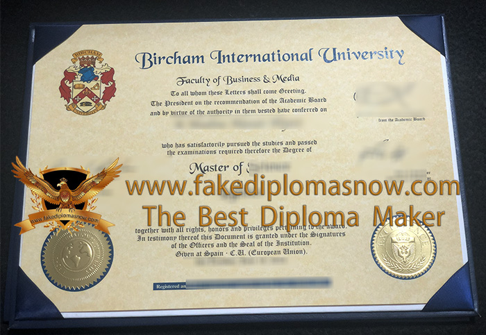 Bircham International University diploma Bircham International University diploma
