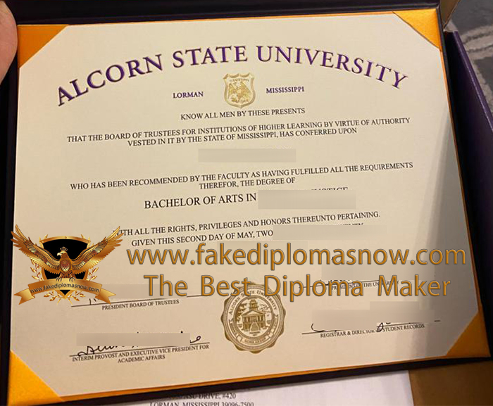 Alcorn State University diploma Alcorn State University diploma