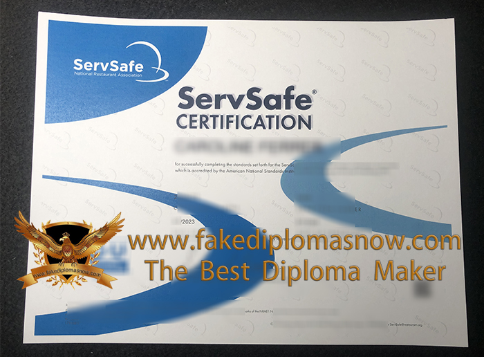 ServSafe certification