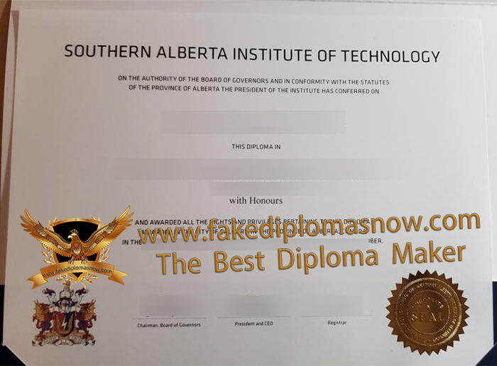 Southern Alberta Institute of Technology diploma