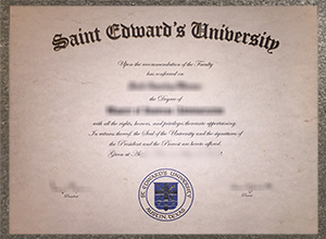 How to buy a fake St. Edward’s University diploma?