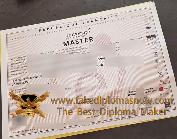 Université Paris-Saclay diploma Université Paris-Saclay diploma
