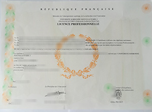 Sorbonne Paris III diploma