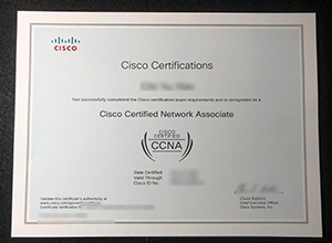 CCNA certificate