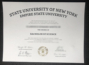 ESC diploma sample, Buy a SUNY Empire degree online