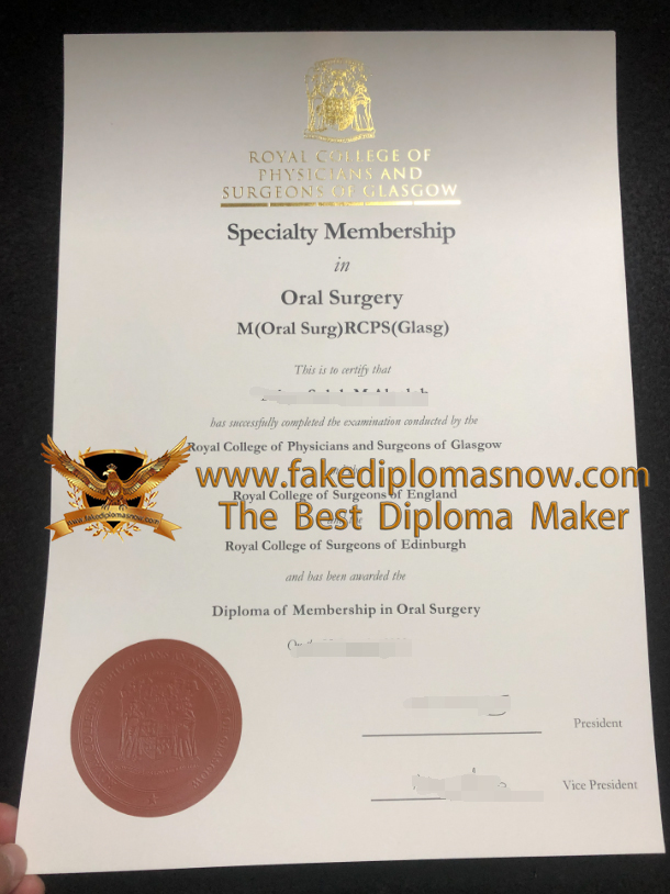 SPECIALTY Membership of Orthodontics - Royal College of Physicians & Surgeons of Glasgow SPECIALTY Membership of Orthodontics - Royal College of Physicians & Surgeons of Glasgow