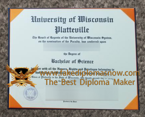 UW–Platteville diploma UW–Platteville diploma
