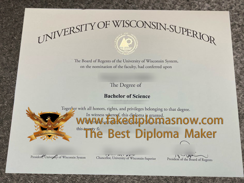 UW–Superior diploma