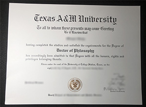 How to copy A&M diploma, Buy a Texas A&M Doctor of Philosophy degree