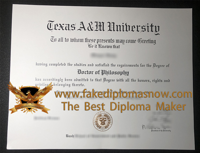 A&M diploma