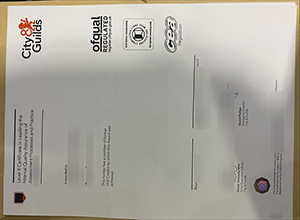City Guilds Level 4 CERTIFICATE