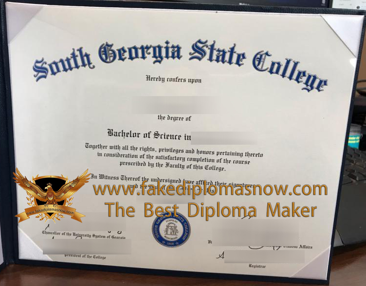 South Georgia State College diploma