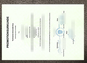 Technische Universität Graz Diploma Certificate